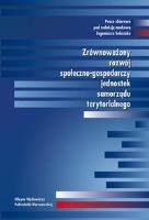 Zrównoważony rozwój społ.-gospo. jednostek.... Autor: praca zbiorowa. SmakLiter.pl Okładka książki Zrównoważony rozwój społ.-gospo. jednostek...