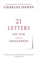 21 Letters on Life and Its Challenges. Autor: Handy Charles. SmakLiter.pl Okładka książki 21 Letters on Life and Its Challenges