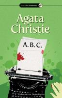 A.B.C.. Autor: Agatha Christie. SmakLiter.pl Okładka książki A.B.C.