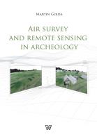 Air Survey and Remote Sensing in Archeology. Autor: Gojda Martin. SmakLiter.pl Okładka książki Air Survey and Remote Sensing in Archeology