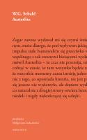 Austerlitz. Autor: Sebald W.G.. SmakLiter.pl Okładka książki Austerlitz