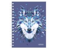 Opakowanie Brulion na spirali A5/100K kratka Wild Wolf (2szt)