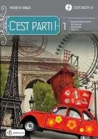 C'est parti! 1 zeszyt ćwiczeń DRACO. Autor:   Praca zbiorowa. SmakLiter.pl Okładka książki C'est parti! 1 zeszyt ćwiczeń DRACO