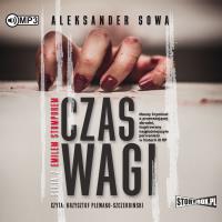 CD MP3 Czas Wagi. Autor: Aleksander Sowa. SmakLiter.pl Okładka książki CD MP3 Czas Wagi