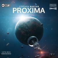 CD MP3 Proxima. Autor: Stephen Baxter. SmakLiter.pl Okładka książki CD MP3 Proxima