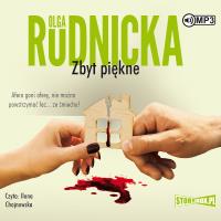 CD MP3 Zbyt piękne. Autor: Rudnicka Olga. SmakLiter.pl Okładka książki CD MP3 Zbyt piękne