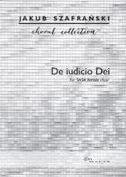 Okładka książki De iudicio Dei na chór żeński SASA