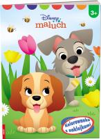 Okładka książki Disney Maluch Kolorowanka z naklejkami