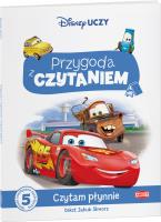 Disney Uczy. Auta. Przygoda z czytaniem Czytam płynnie. Autor: Jakub Skworz. SmakLiter.pl Okładka książki Disney Uczy. Auta. Przygoda z czytaniem Czytam płynnie