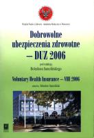 Opakowanie Dobrowolne ubezpieczenia zdrowotne - DUZ 2006
