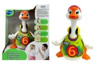 Edukacyjna gęś śpiewa tańczy rapuje zielona. Wydawca: Lean Toys. SmakLiter.pl Opakowanie Edukacyjna gęś śpiewa tańczy rapuje zielona