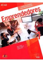 Emprendedores 1 Curso de Espanol para profesionales. Autor: Alonso Geni, González Marta, Ortiz Susana. SmakLiter.pl Okładka książki Emprendedores 1 Curso de Espanol para profesionales