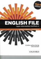 Okładka książki English File 3E Upper-Interm Multipack A