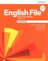 English File 4E Upper-Interm WB without key. Autor: Latham-Koenig Christina, Oxenden Clive, Chomacki Kate. SmakLiter.pl Okładka książki English File 4E Upper-Interm WB without key