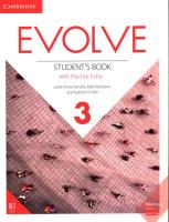 Evolve 3 Student's Book with Practice Extra. Autor: Hendra Leslie Anne, Ibbotson Mark, O'Dell Kathryn. SmakLiter.pl Okładka książki Evolve 3 Student's Book with Practice Extra