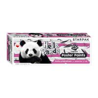Opakowanie Farby plakatowe 12 kolorów 20ml Panda