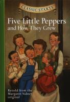 Five Little Peppers and How They Grew. Autor: Sidney Margaret. SmakLiter.pl Okładka książki Five Little Peppers and How They Grew