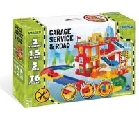 Garaż Serwis z drogą. Wydawca: Wader. SmakLiter.pl Opakowanie Garaż Serwis z drogą