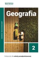 Geografia podręcznik 2 liceum i technikum zakres rozszerzony. Autor: Sławomir Kurek. SmakLiter.pl Okładka książki Geografia podręcznik 2 liceum i technikum zakres rozszerzony