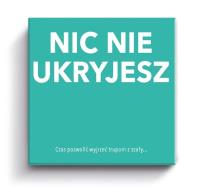 Opakowanie Gift Games: Nic nie ukryjesz
