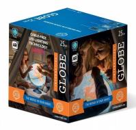 Opakowanie Globus 25cm z mapą fiz/ polit. i aplikacją ALAYSKY