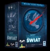 Gra nowy wspaniały świat. Wojna albo pokój. Autor: Frederic Guerard, Benoit Bannier. SmakLiter.pl Okładka książki Gra nowy wspaniały świat. Wojna albo pokój