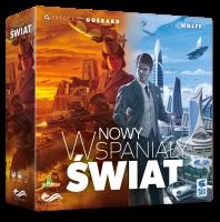 Gra Nowy wspaniały świat. Autor: Frederic Guerard. SmakLiter.pl Okładka książki Gra Nowy wspaniały świat