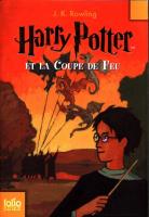 Okładka książki Harry Potter et coupe feu