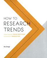 Okładka książki How to Research Trends