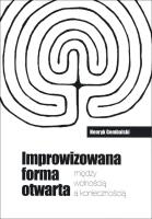 Improwizowana forma otwarta. Autor: Henryk Gembalski. SmakLiter.pl Okładka książki Improwizowana forma otwarta