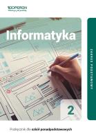 Informatyka podręcznik 2 liceum i technikum zakres podstawowy. Autor: Wojciech Hermanowski. SmakLiter.pl Okładka książki Informatyka podręcznik 2 liceum i technikum zakres podstawowy