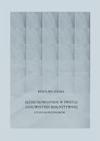 Okładka książki Języki słowiańskie w świetle lingwistyki kognitywnej