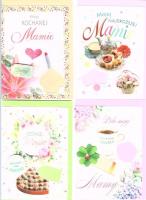 Opakowanie Karnet B6 z nakjejką. Dla mamy (10szt) MIX