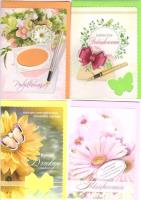 Opakowanie Karnet B6 z nakjejką. Podziękowania (10szt) MIX