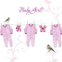 Opakowanie Karnet Swarovski kwadrat EE01 Narodziny śpioszki