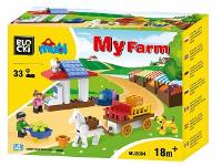 Opakowanie Klocki Blocki 33 el. MUBI MyFarm Toys 4 All MU2004