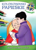 Kolorowanki papieskie. Święty Jan Paweł II i dzieci. Autor: Korpyś Ireneusz, Wiśnicka Anna. SmakLiter.pl Okładka książki Kolorowanki papieskie. Święty Jan Paweł II i dzieci