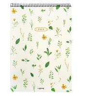 Opakowanie Kołoszkicownik A3/40K zioła zółte kwiatki