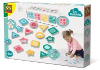 Kreatywna zabawa - Dopasuj kształy i kolory. Wydawca: SES NL. SmakLiter.pl Opakowanie Kreatywna zabawa - Dopasuj kształy i kolory