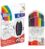 Opakowanie Kredki Super Soft 36 kolorów ostrz. trójk.FIORELLO