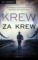 Krew za krew. Autor: Selman Victoria. SmakLiter.pl Okładka książki Krew za krew