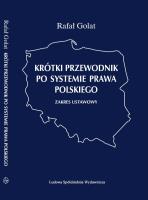 Okładka książki Krótki przewodnik po systemie prawa polskiego.
