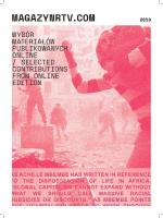 Magazyn RTV 2019. Wydawca: Galeria Miejska Arsenał. SmakLiter.pl Opakowanie Magazyn RTV 2019