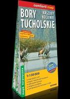 Mapa turystyczna Bory tucholskie 1:150000 wyd.2020. Autor: praca zbiorowa. SmakLiter.pl Okładka książki Mapa turystyczna Bory tucholskie 1:150000 wyd.2020