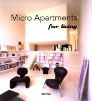 Micro Apartments For Living. Wydawca: Monsa. SmakLiter.pl Opakowanie Micro Apartments For Living