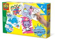 Moje pierwsze kolorowanie wodą - Fantaz. zwięrzęta. Wydawca: SES NL. SmakLiter.pl Opakowanie Moje pierwsze kolorowanie wodą - Fantaz. zwięrzęta