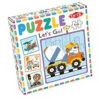 Opakowanie Moje pierwsze puzzle: Ruszajmy w drogę! 4x6el.