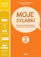 Moje sylabki Zestaw 5 wyd. 2020. Autor: Agnieszka Fabisiak-Majcher, Elżbieta Ławczys. SmakLiter.pl Okładka książki Moje sylabki Zestaw 5 wyd. 2020