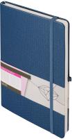Okładka książki Notes A5 Kratka Rubi Niebieski ANTRA