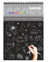 Notes wydrapywanka holograficzna A4. Wydawca: incood.. SmakLiter.pl Opakowanie Notes wydrapywanka holograficzna A4